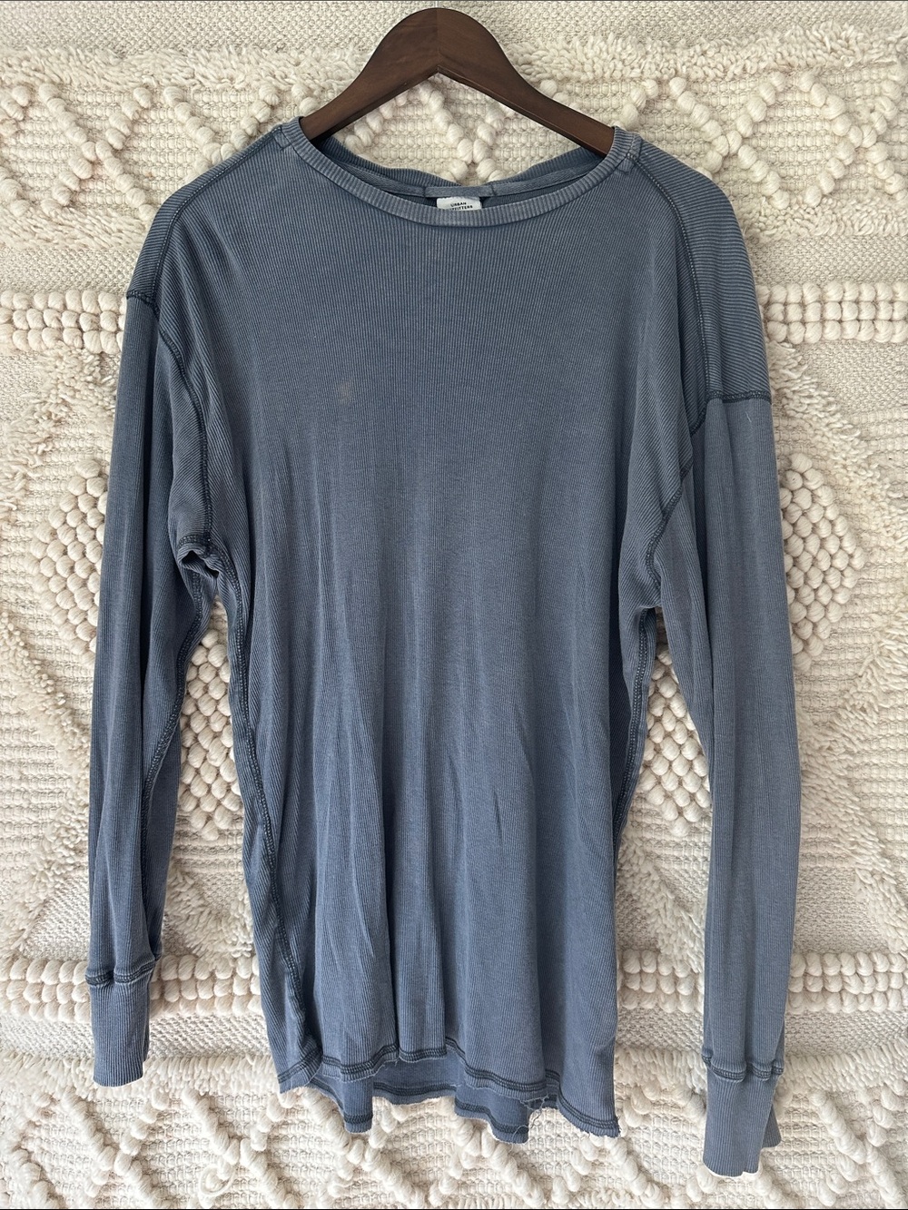 Woman’s Long-Sleeve Shirt - Slate Blue